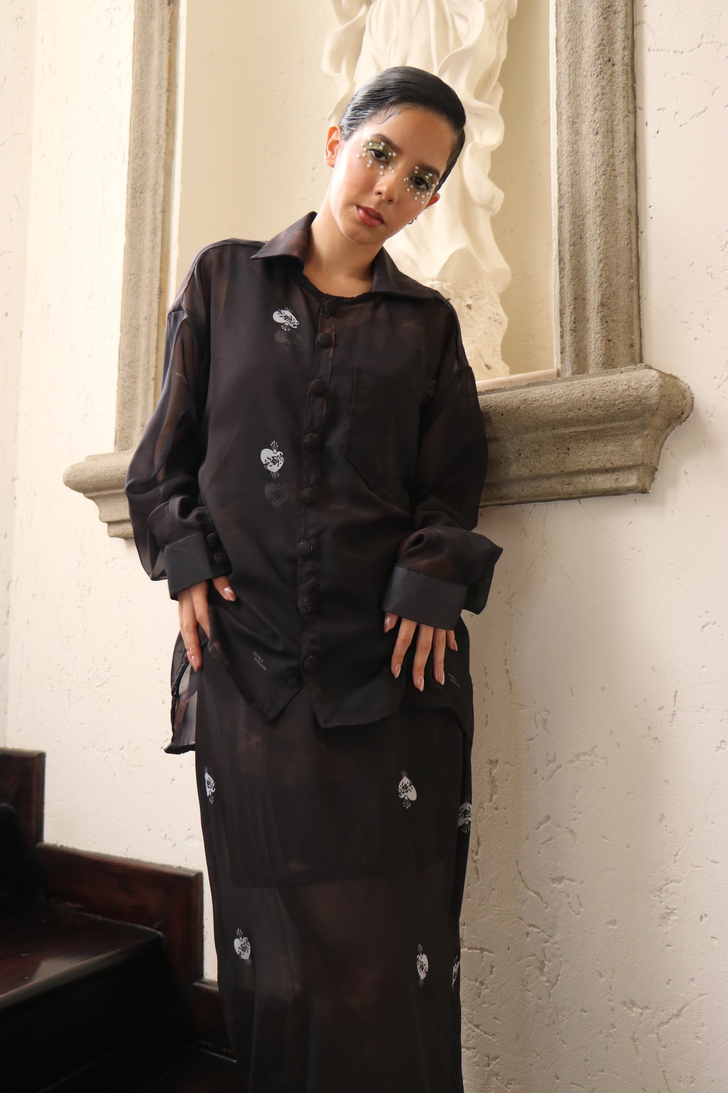 SOMBRAS DE FUEGO BUTTON UP