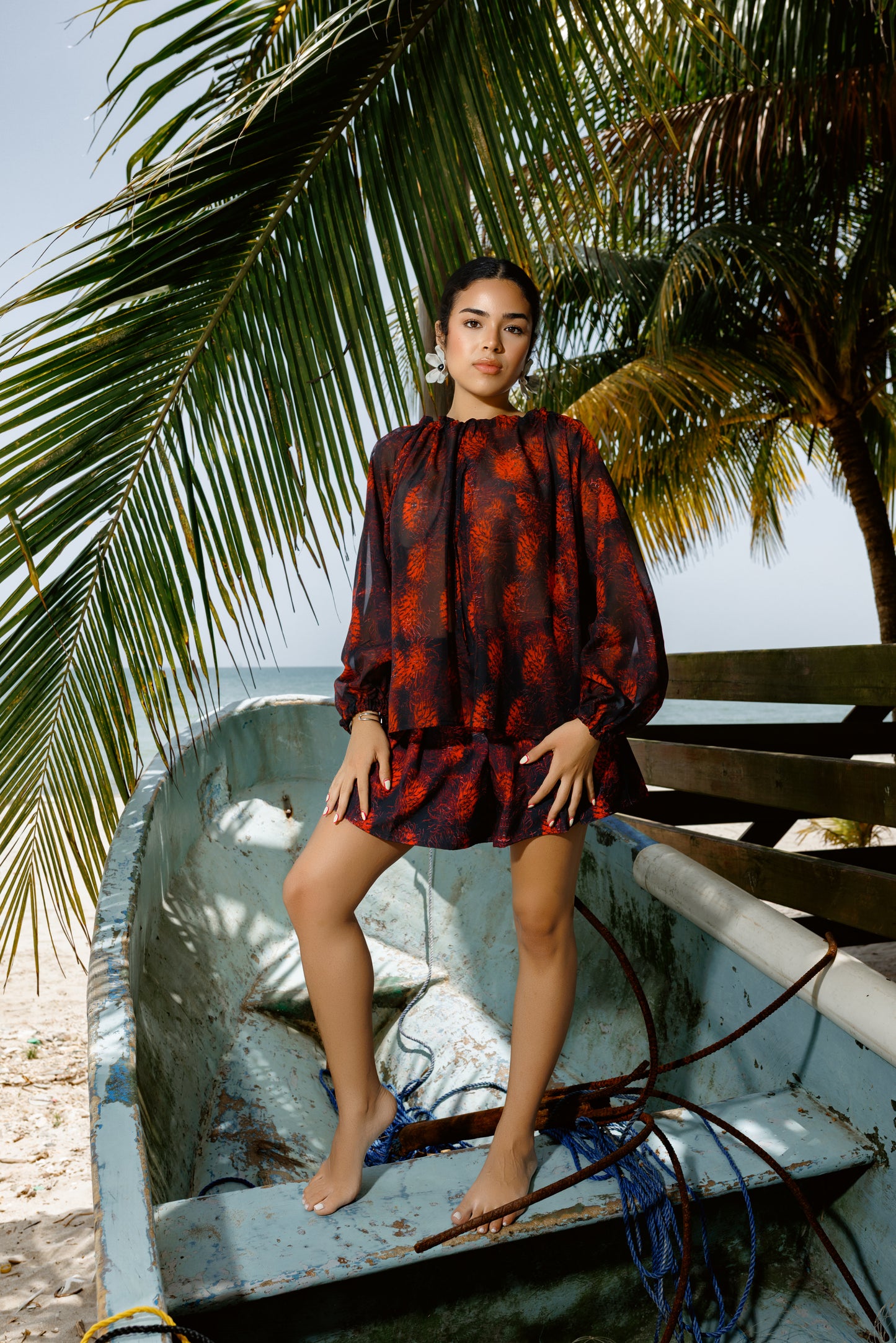 PRE-ORDER LA SAIRI LONG SLEEVE BLOUSE