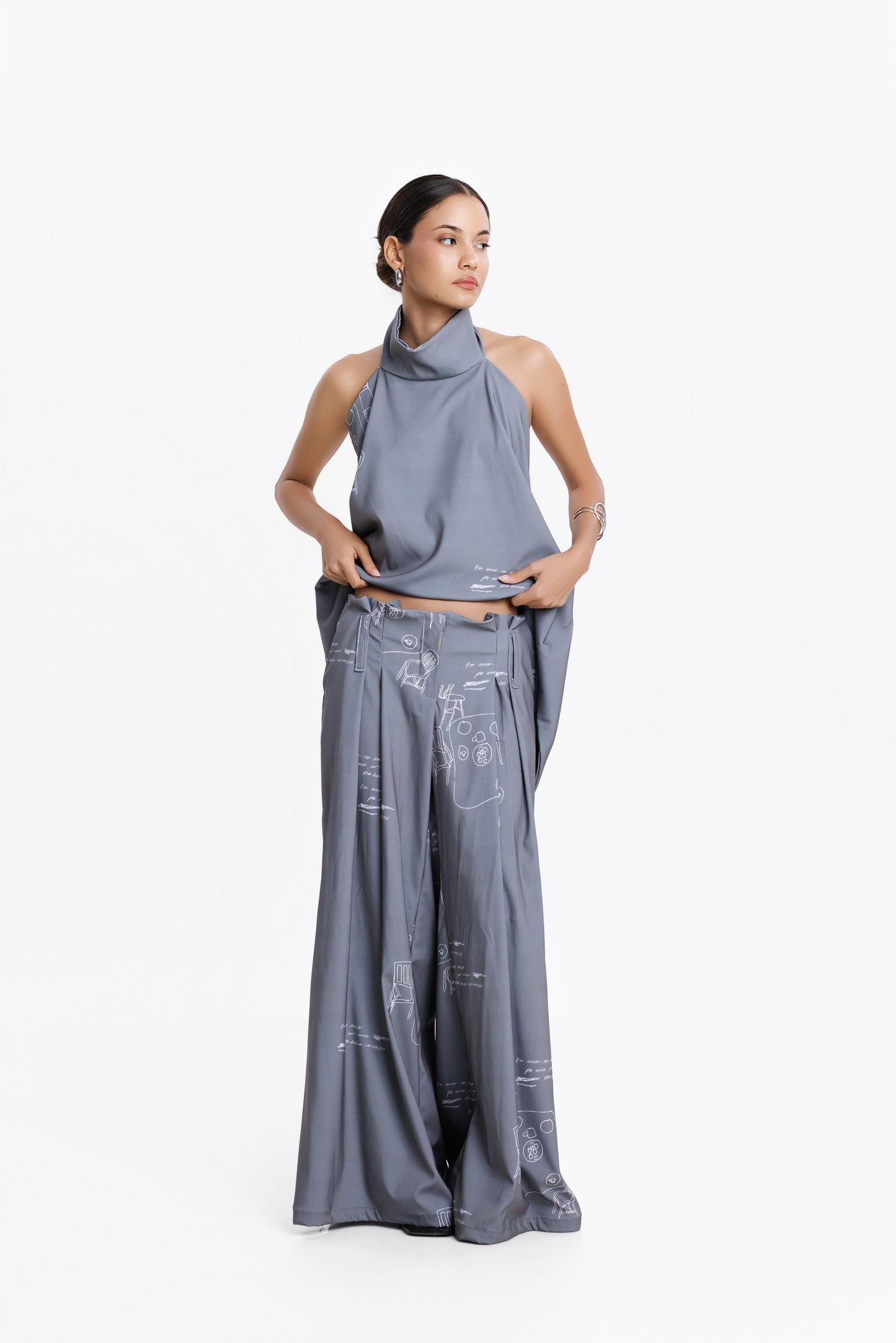 PRE-ORDER LA ISANI GRAY PANTS