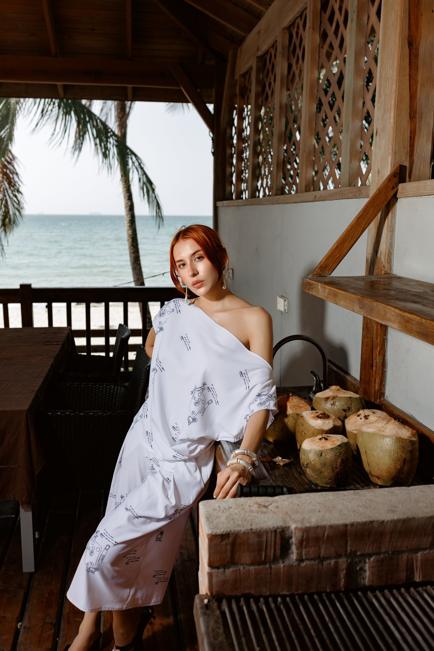 PRE-ORDER LA ISANI WHITE BLOUSE