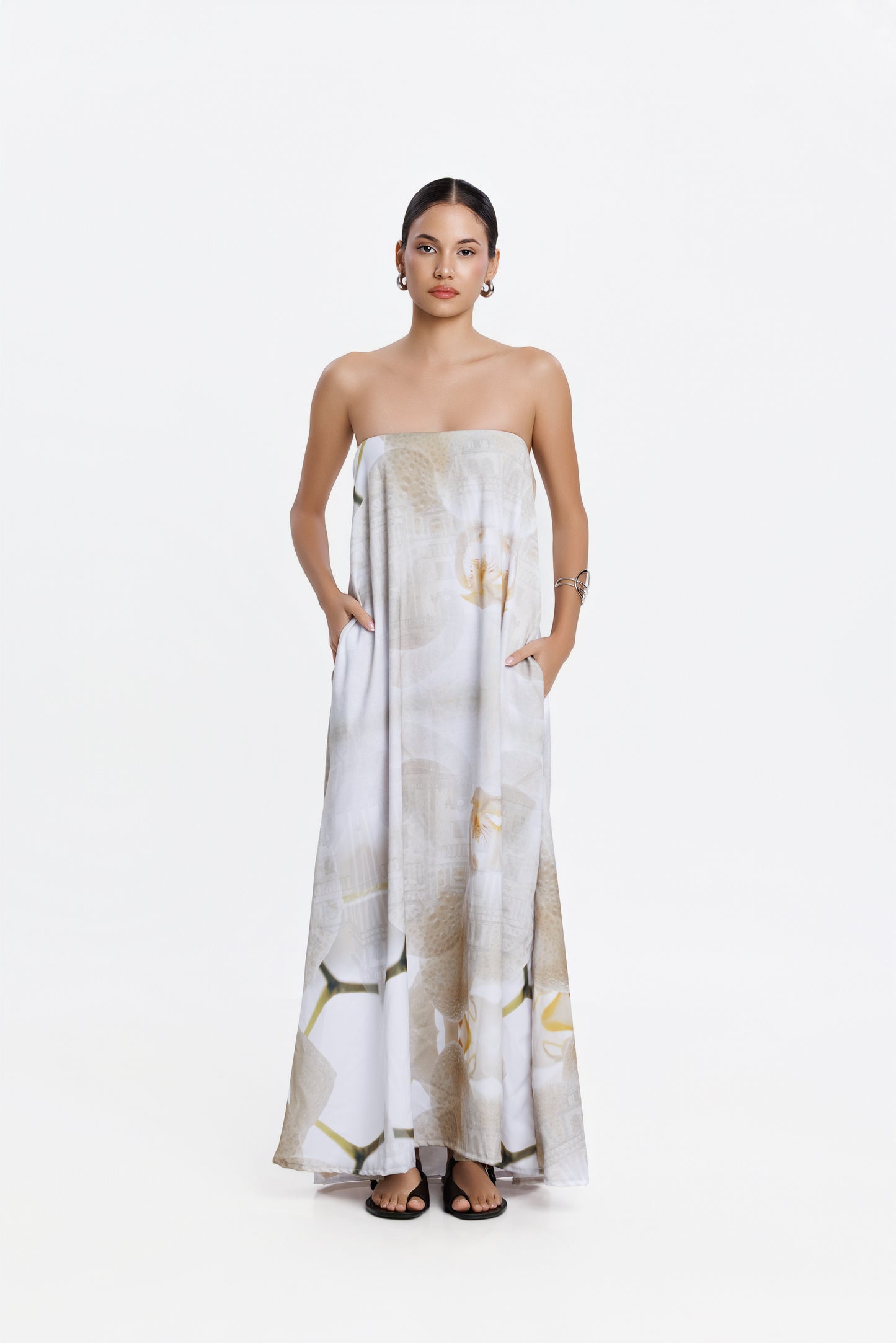 PRE-ORDER LA KANIÁ STRAPLESS LONG DRESS