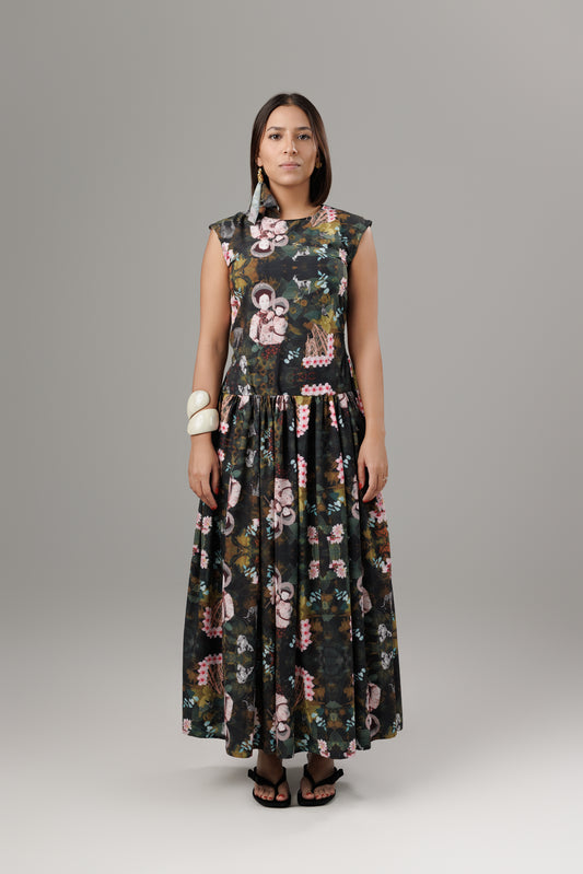 HUELLAS DE LUZ LONG DRESS