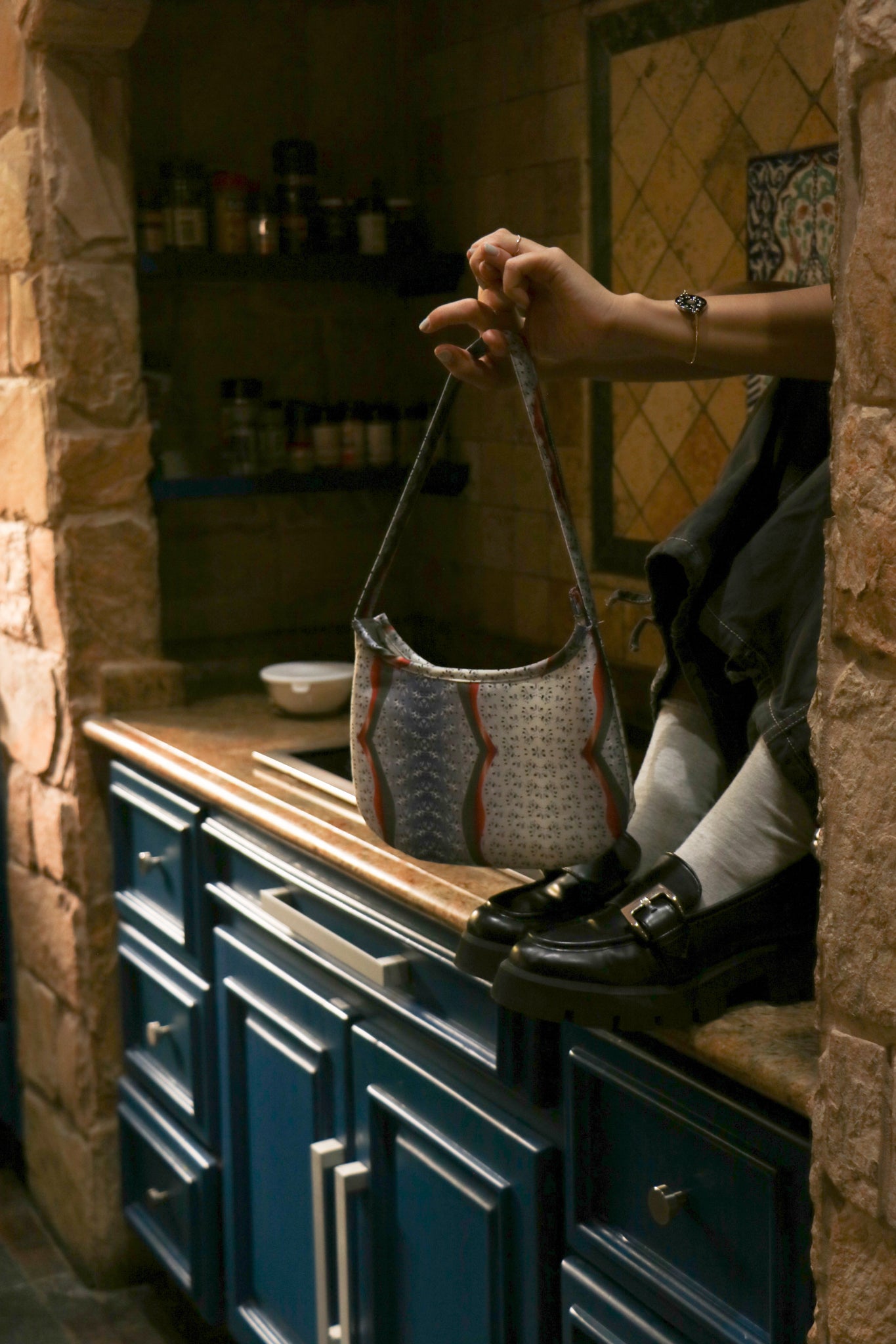 KALEIDOSCOPE SHOULDER BAG