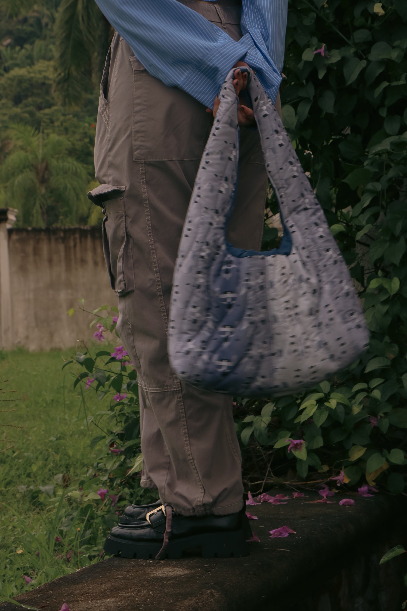 KALEIDOSCOPE PUFF BAG