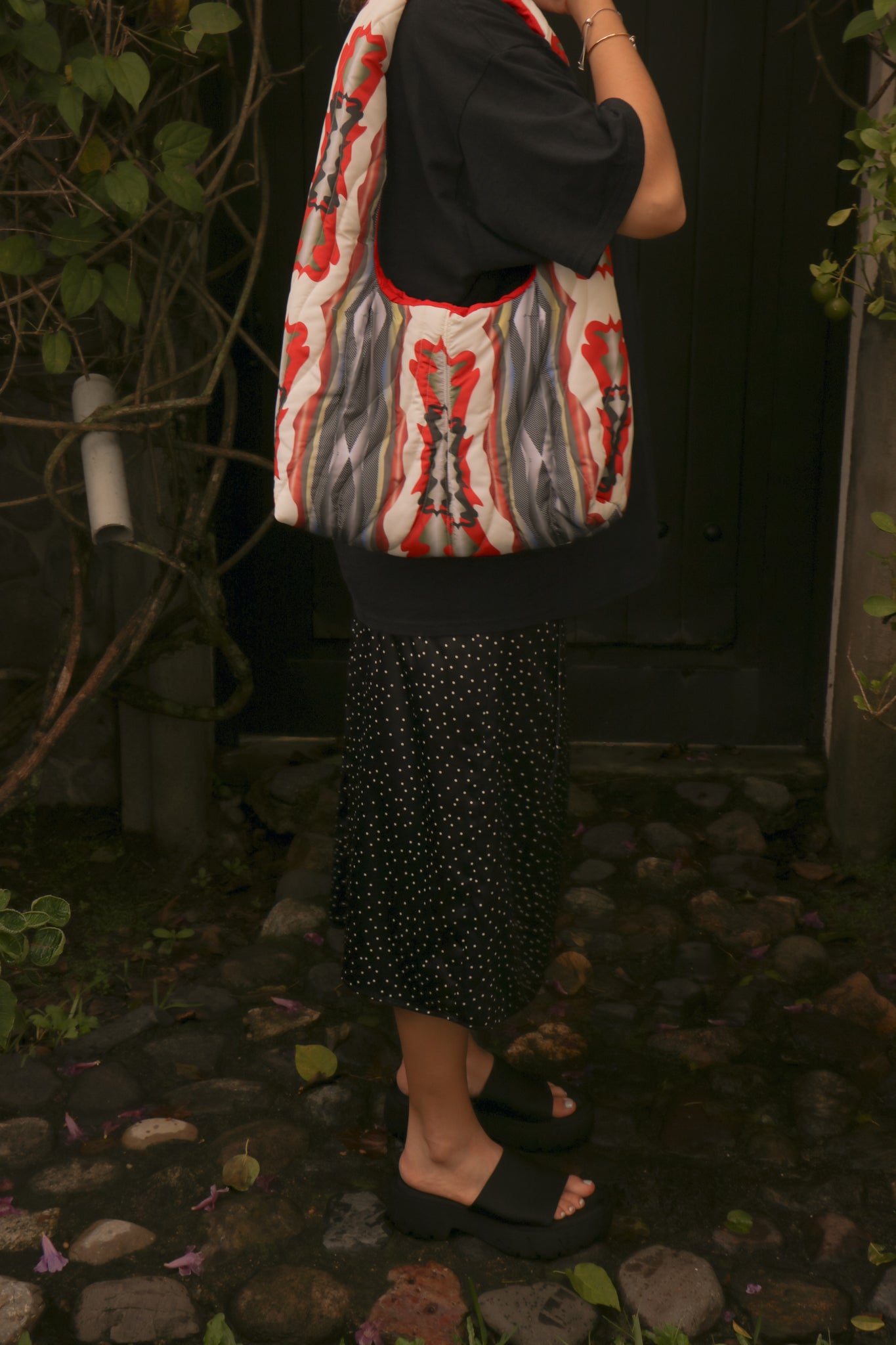 KALEIDOSCOPE PUFF BAG