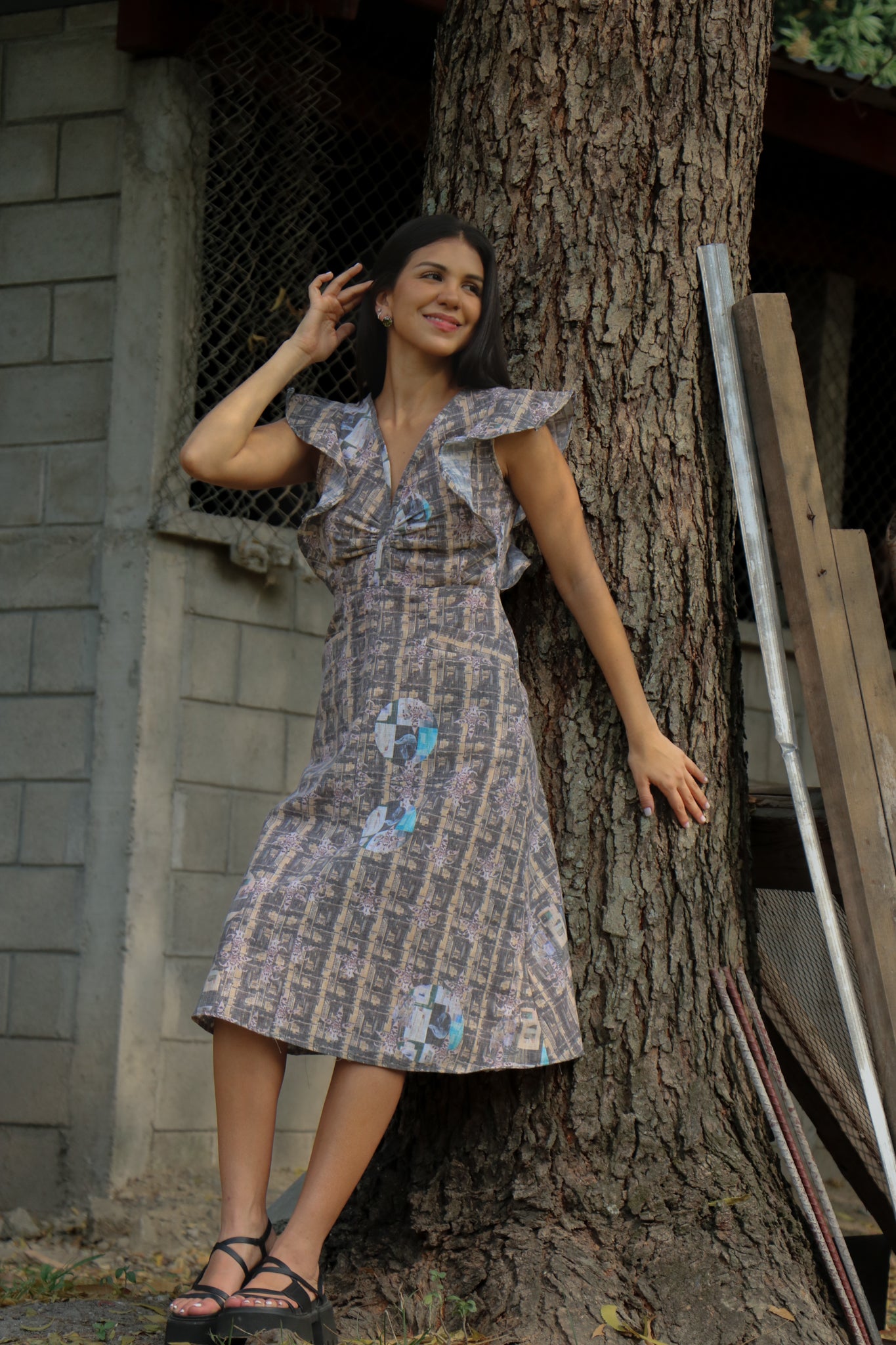 SARAH MIDI DRESS