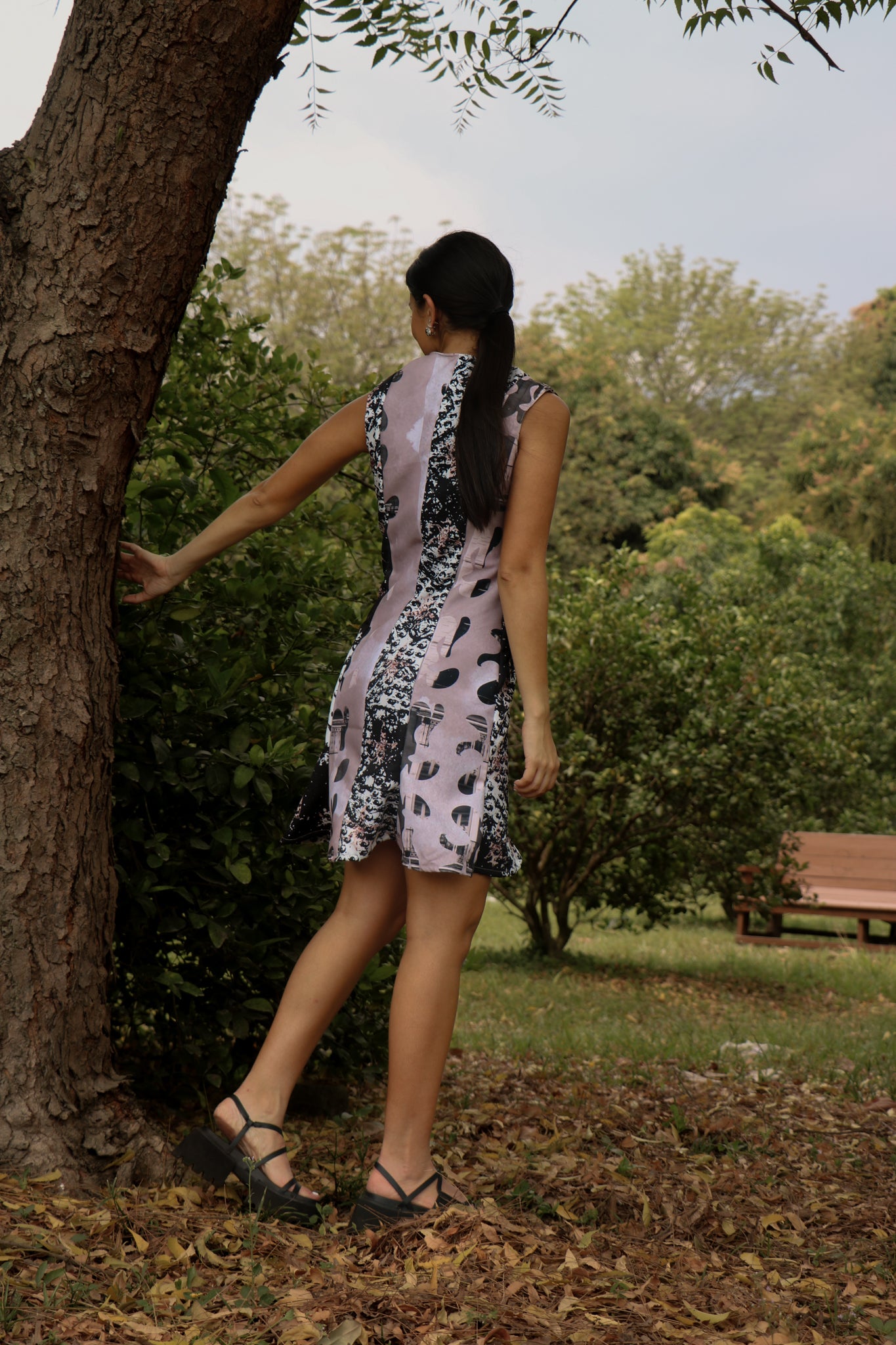 DEBORA BUTTONS SHORT DRESS