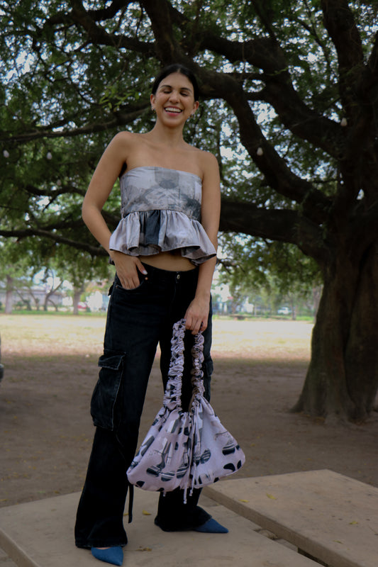 RAQUEL STRAPLESS TOP
