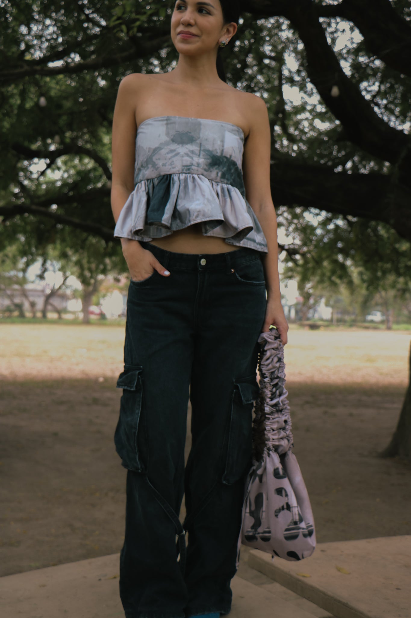 RAQUEL STRAPLESS TOP