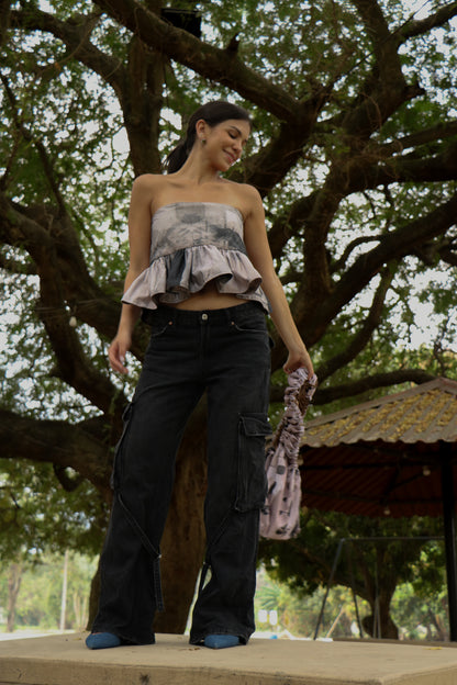 RAQUEL STRAPLESS TOP