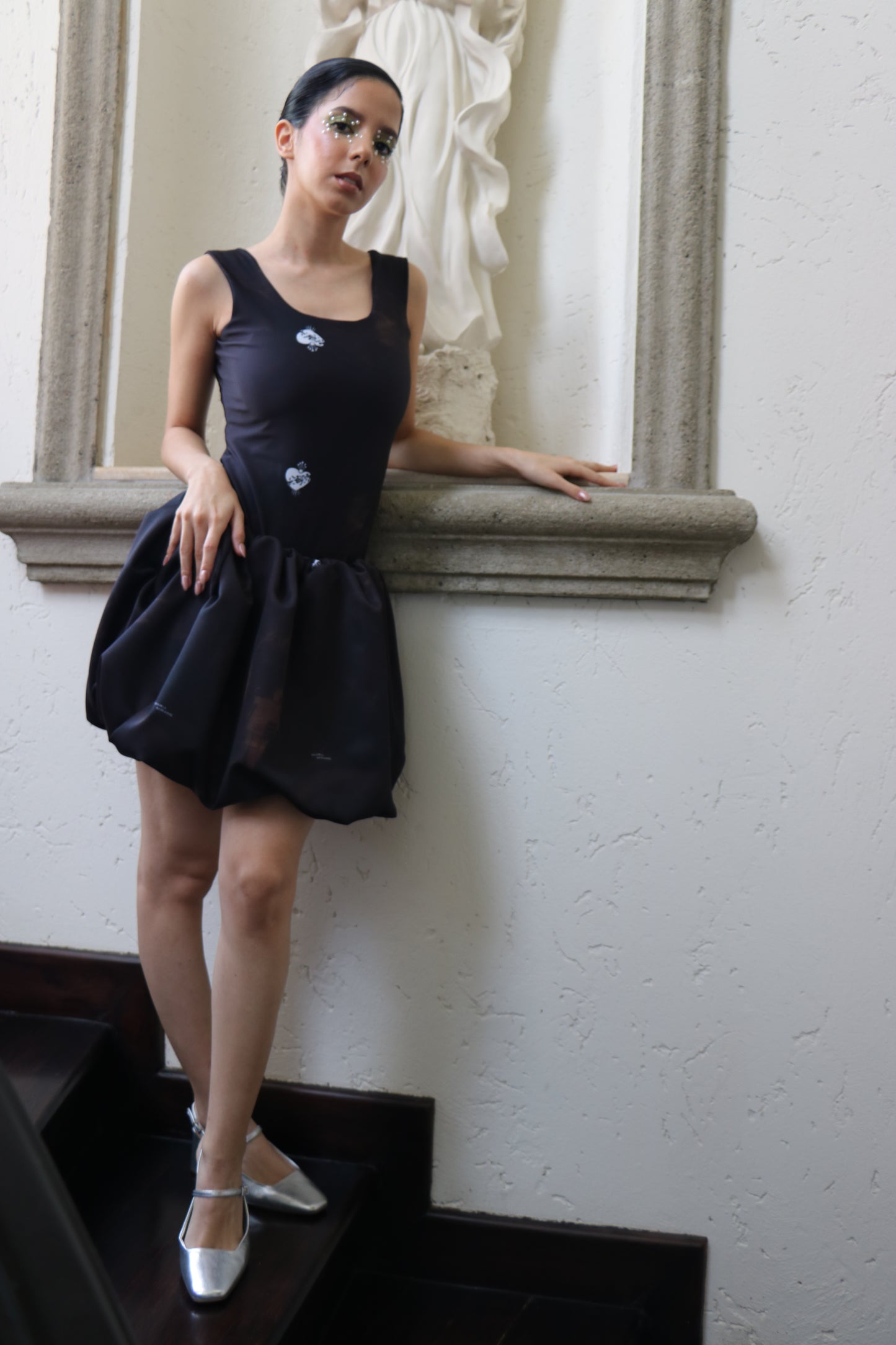 SOMBRAS DE FUEGO BUBBLE SKIRT