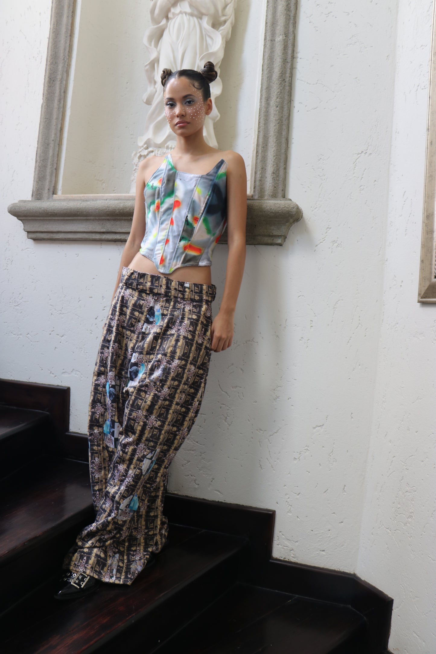 FLOR Y CEMENTO PANT