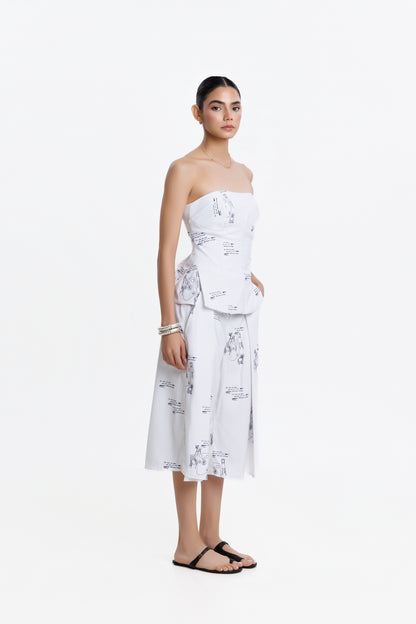 PRE-ORDER LA ISANI WHITE BERMUDA