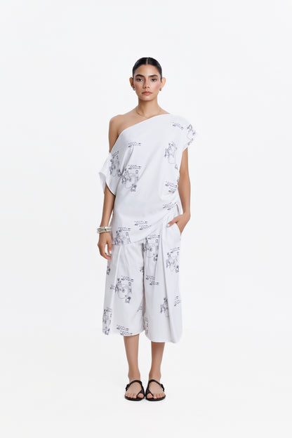PRE-ORDER LA ISANI WHITE BERMUDA