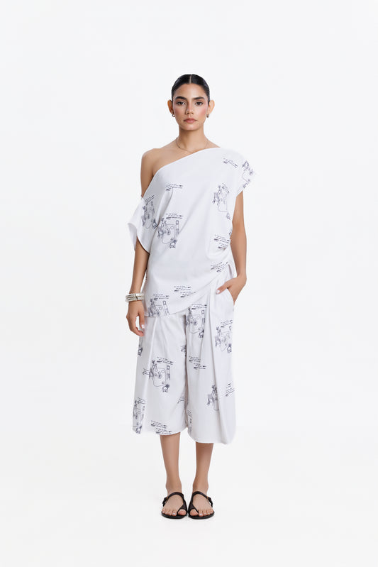 PRE-ORDER LA ISANI WHITE BLOUSE