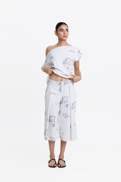 PRE-ORDER LA ISANI WHITE BERMUDA
