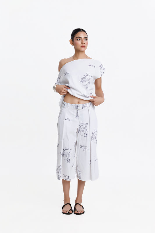 PRE-ORDER LA ISANI WHITE BERMUDA