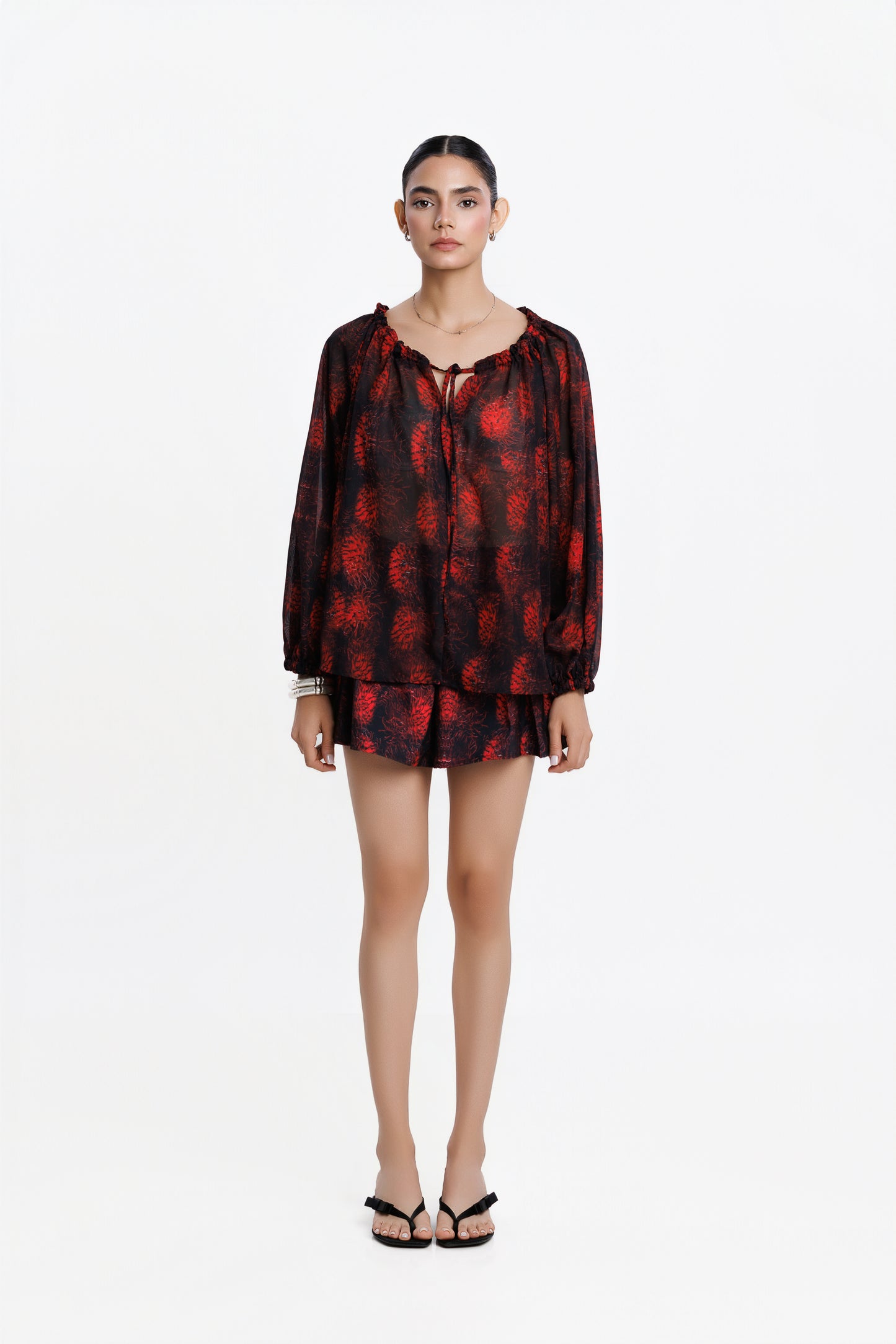 PRE-ORDER LA SAIRI LONG SLEEVE BLOUSE