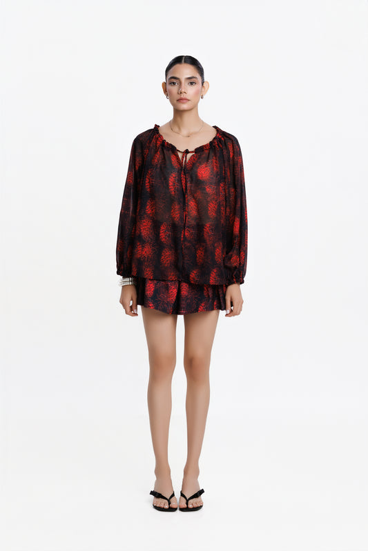 PRE-ORDER LA SAIRI LONG SLEEVE BLOUSE