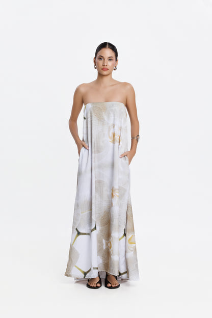 PRE-ORDER LA KANIÁ STRAPLESS LONG DRESS