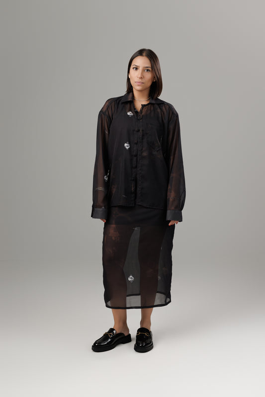 SOMBRAS DE FUEGO BUTTON UP