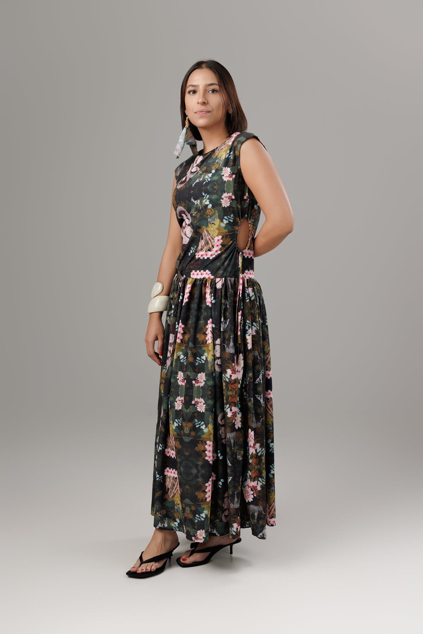 HUELLAS DE LUZ LONG DRESS