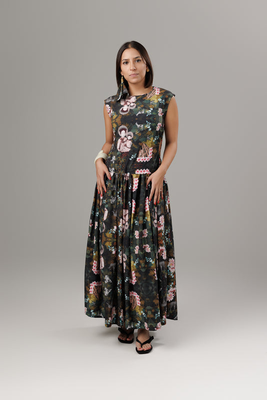 HUELLAS DE LUZ LONG DRESS