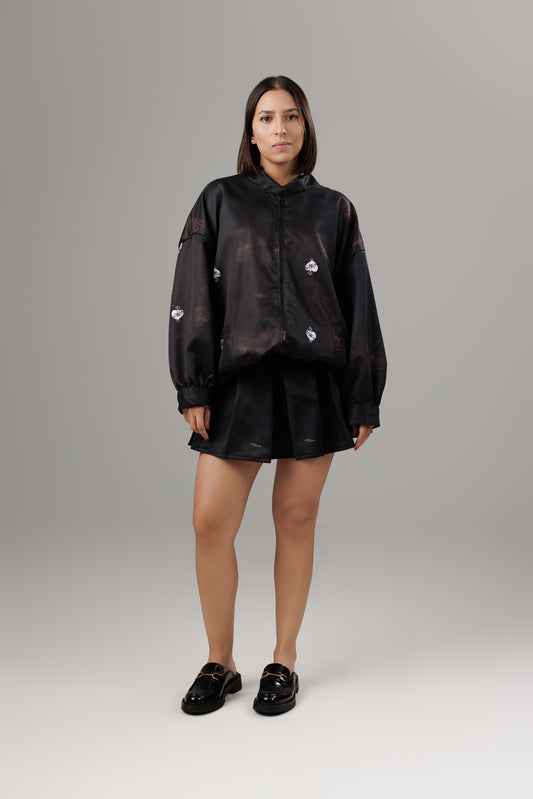 SOMBRAS DE FUEGO MINI PLEATED SKIRT