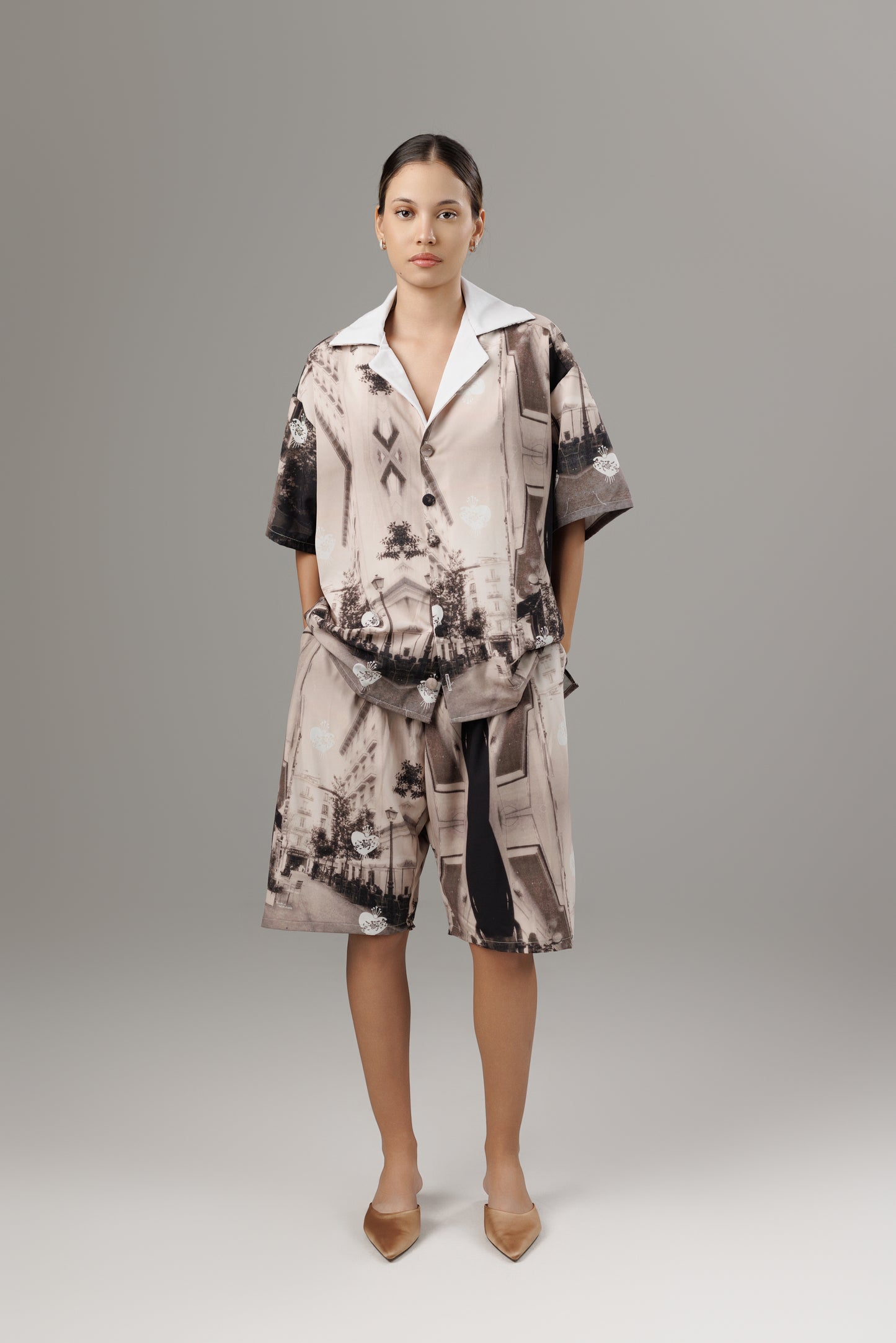 RINCONES BUTTON UP BLOUSE