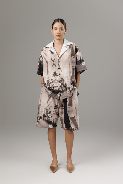 RINCONES BUTTON UP BLOUSE