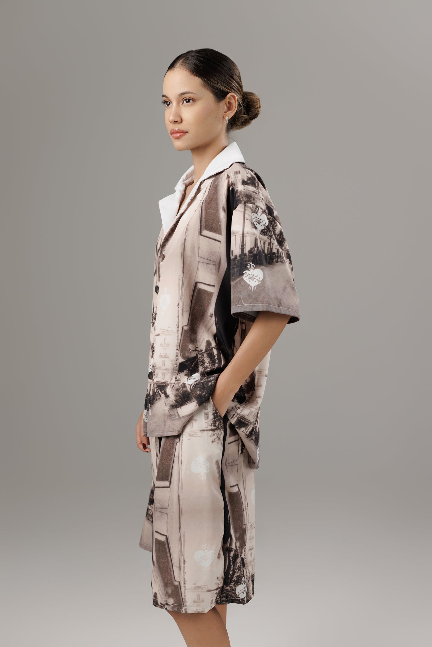 RINCONES BUTTON UP BLOUSE