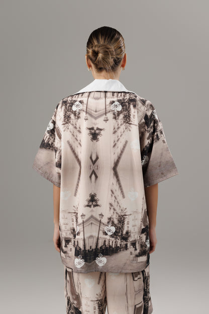RINCONES BUTTON UP BLOUSE