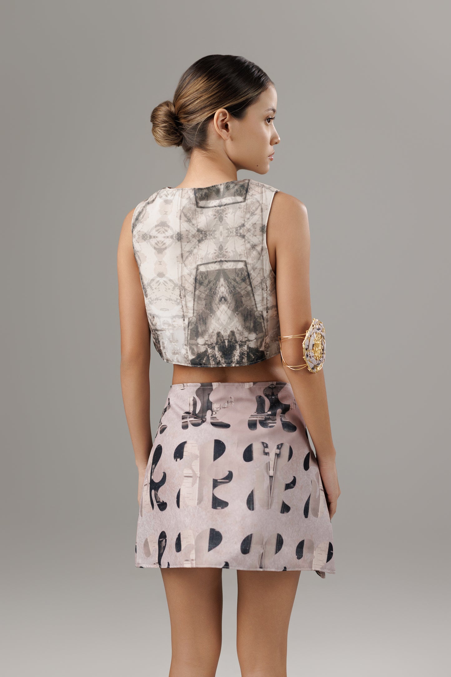 CIUDAD EN FLOR SKIRT