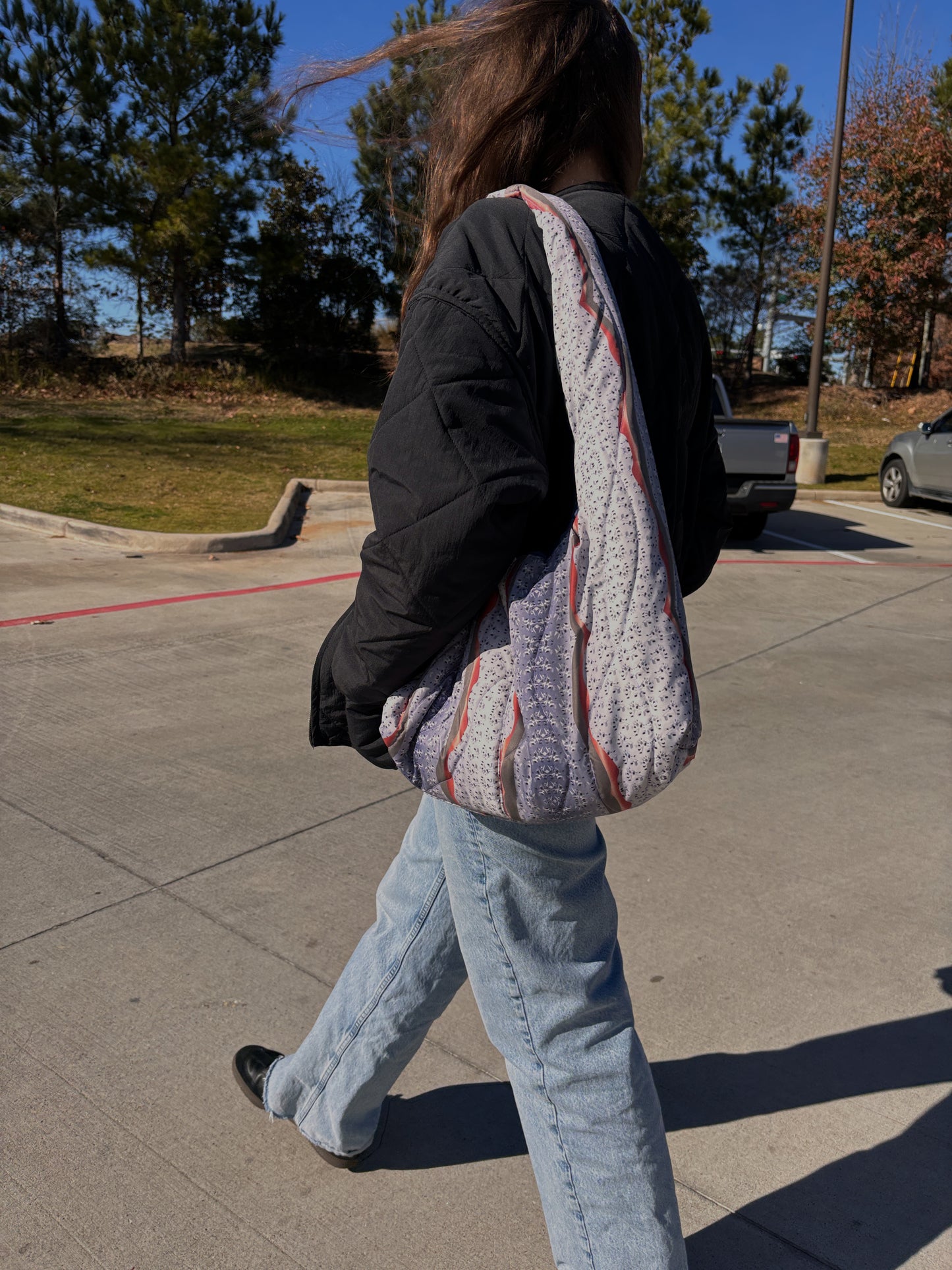KALEIDOSCOPE PUFF BAG